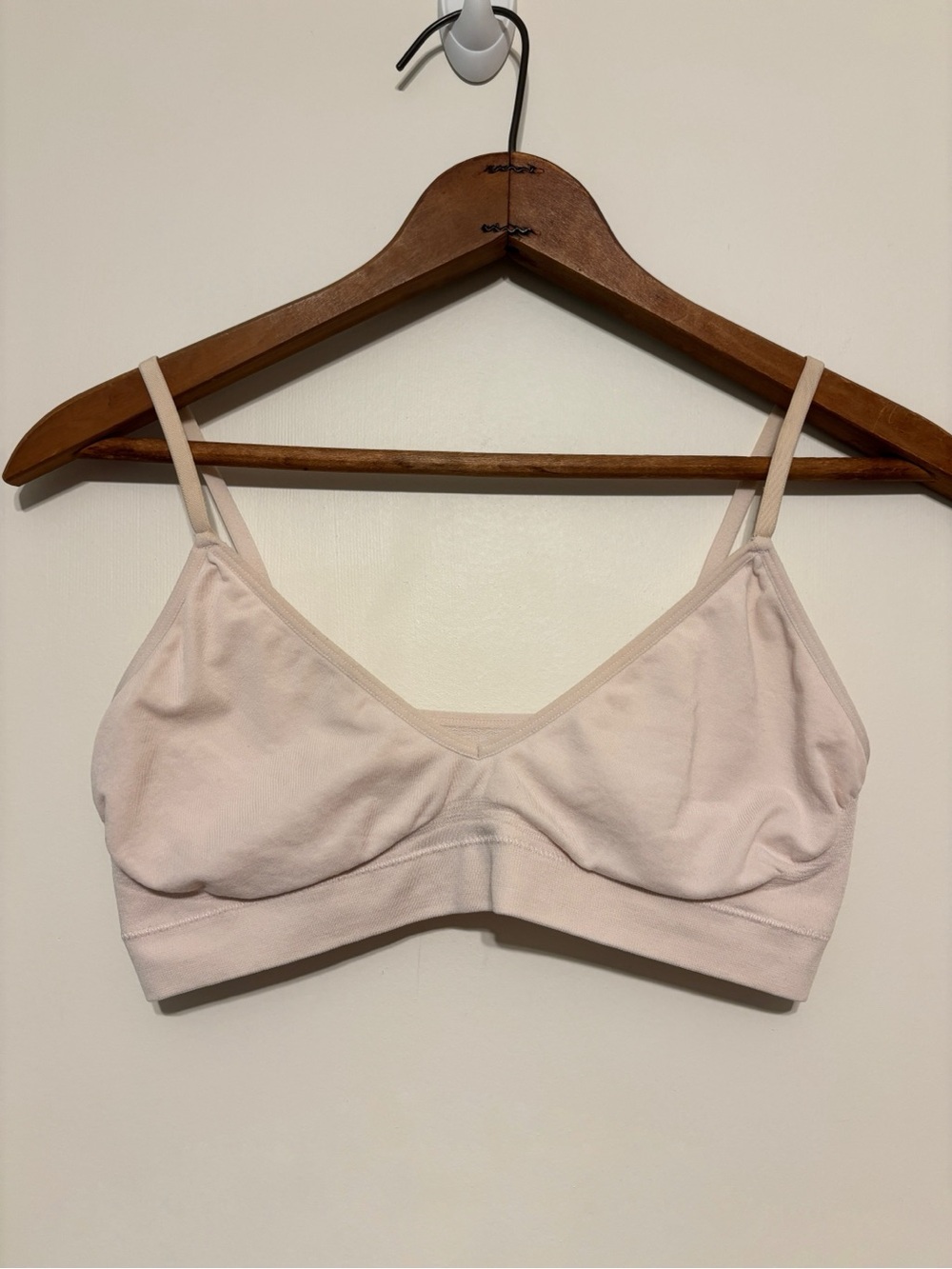 BOODY Triangle Bralette Blush Pink Large